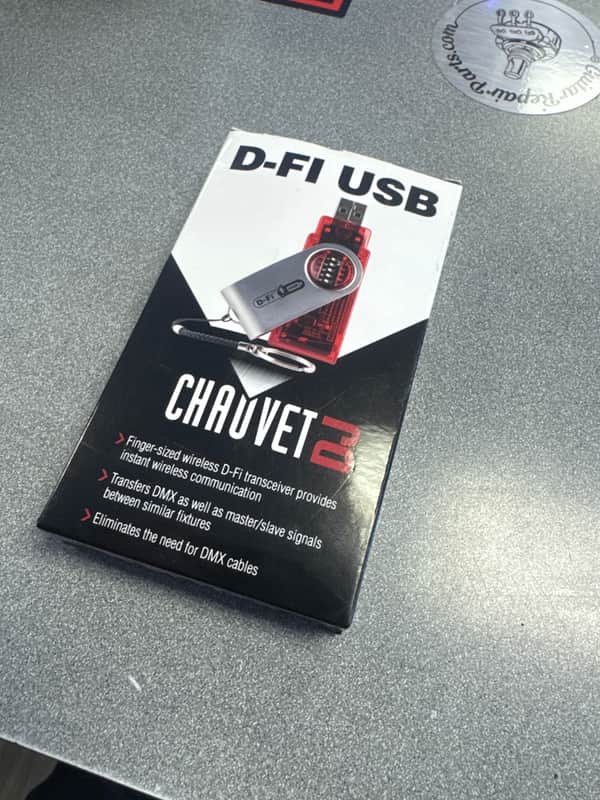 Chauvet D-Fi USB Wireless DMX Transceiver 2010s - Black image 1