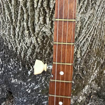 Vintage Silvertone 5 string 1950’s Sears Harmony with resonator image 4