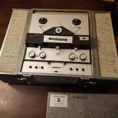 Webcor Rare EP4257-1 Squire Stereo 4-Track Tape Recorder 1960s image 1