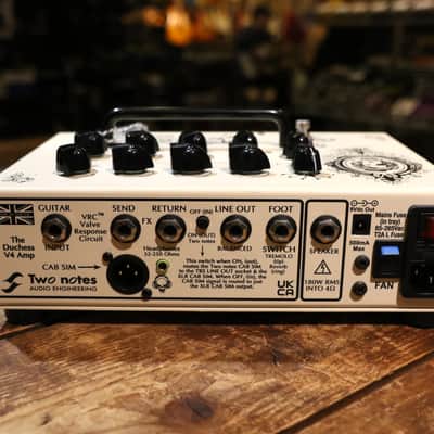 Victory Amps V4 The Duchess 180-Watt Hybrid Guitar Amp Pedal 2022 - Present - Cream image 4