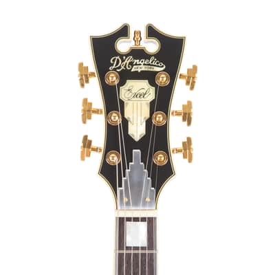 2016 D'Angelico Excel DC Semi-Hollow Electric Guitar w/Stairstep Tailpiece, Vintage Sunburst, S16006YYYY image 8