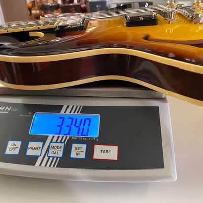 Gibson ES-335 Custom Shop 1964 Reissue - Vintage Burst, 3340g image 14