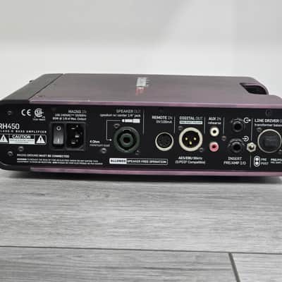 TC Electronic RH450 Compact 450W Bass Amplifier image 2