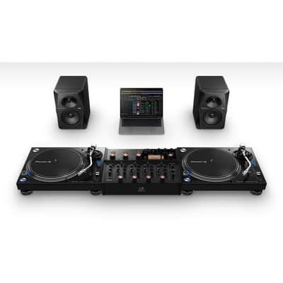 AlphaTheta Euphonia professional 4 channel mixer + laptop stand & ties image 5