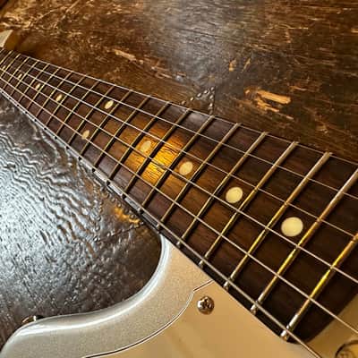 Fender Japan Limited Edition FSR Jazzmaster Inca Silver USA Pickups, Alder Body Rosewood Board MIJ image 15