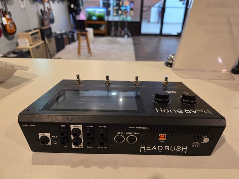 Headrush Gigboard Multi-Effect Unit/Amp Modeler 2018 - Black image 1