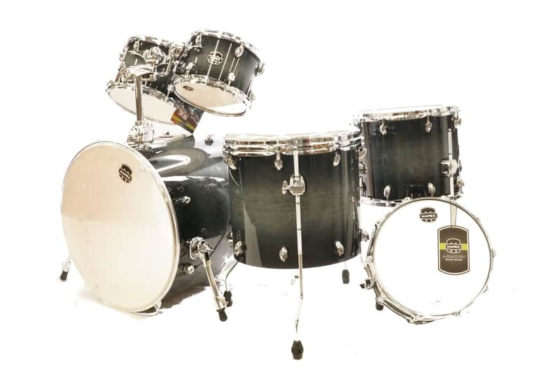 Mapex Armory Series Studioease Drum Shell Pack with Fast Toms (Black Onyx Burst) OPEN BOX image 1