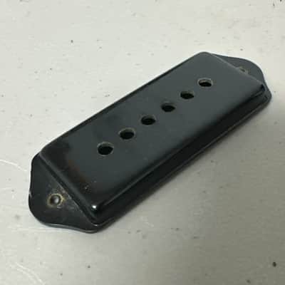 Gibson P-90 Dogear Pickup Cover Arched Black Vintage 1950's ES-150 ES-125 image 4