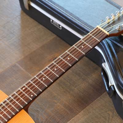 Vintage! 1980’s Simon & Patrick Luthier W.C. Natural Satin 12-String Acoustic/ Electric Guitar + Case image 3