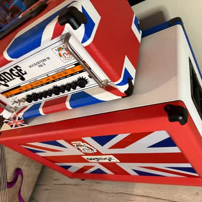 Orange Limited Edition Union Jack Rockerverb 50 MKII / 2x12 Cab Set image 7