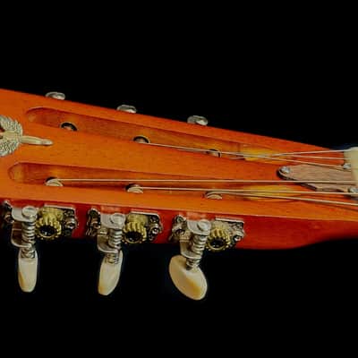 Tricone Metal Resonator Guitar - 'Relic' Nickel Effect Body image 11