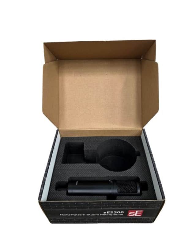 SE Electronics sE2300 - Condenser Microphone - Black - Fair w/ Original Box image 1