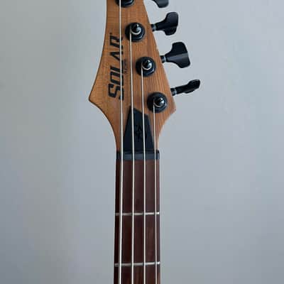 Solar Guitars AB2.4S 2023 - Silver Matte image 5