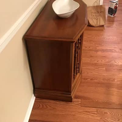 Fisher Philharmonic HiFi Console P-295 Cabinet 1967 Cherry Finish image 3