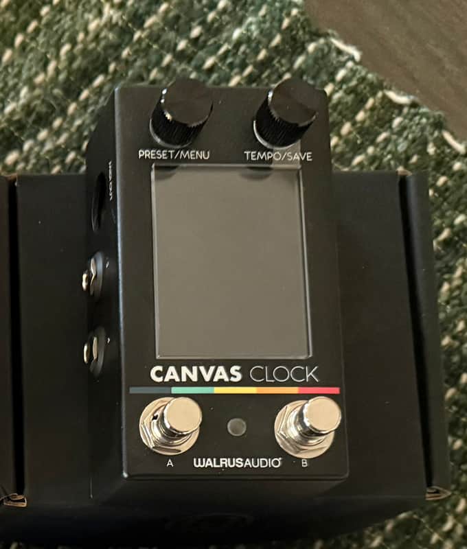 Walrus Audio Canvas Clock