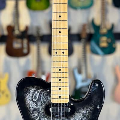 Fender MIJ Limited Edition Paisley Telecaster 2024 - 2025 - Black Paisley image 4