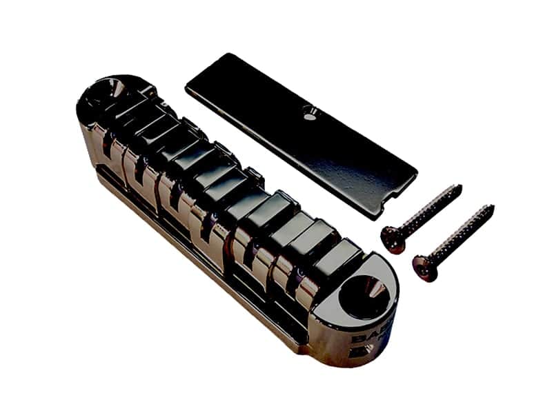 Babicz Full Contact Hardware OEM Tune-O-Matic bridge flat-black image 1