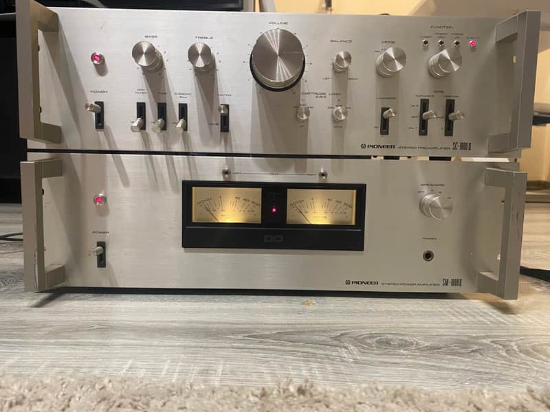 PIONEER パイオニア SM-1800 II アンプ Used Pioneer SM-1800 Stereo power amplifiers for Sale | HifiShark.com