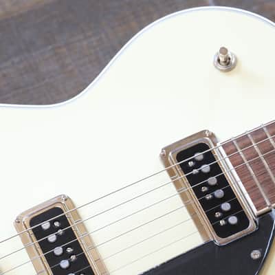 Unplayed! 2020 Gretsch G6128TDS-PE-LIV Player’s Edition Jet Lotus Ivory DS w/ Bigsby + COA OHSC image 8