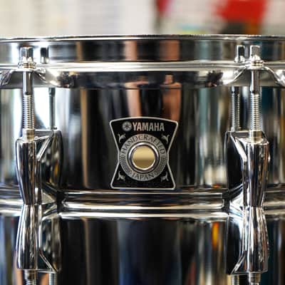 Yamaha Model #SD-2465 -6.5x14" Steel Snare Drum (MADE IN JAPAN) Minty New! image 7