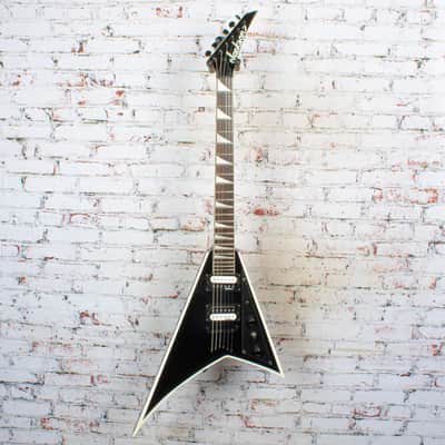 Jackson - 2014 JS Series Rhoads JS32T FSR - Electric Guitar - Black with White Bevels - USED image 2