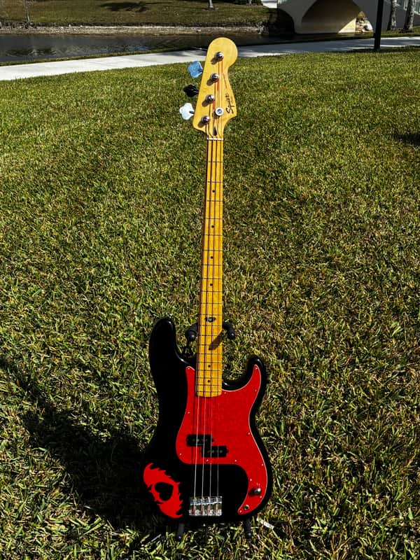 Squier Pete Wentz Signature Precision Bass | Reverb