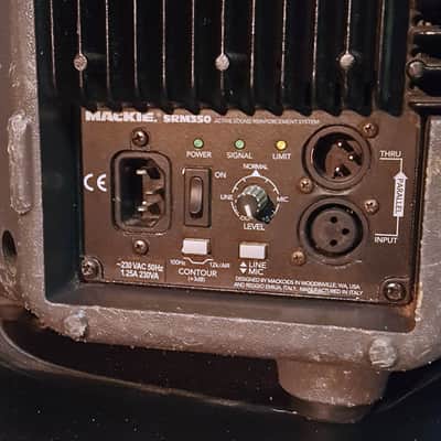 Mackie SRM 350 powered speaker 2000's - Grey image 3