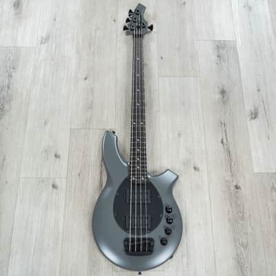 Ernie Ball Music Man Bongo 4 HH Bass, Ebony Fretboard, Titan Gray image 3
