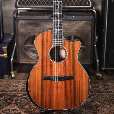 Taylor PS14ce-N Honduran Rosewood/Sinker Redwood Nylon Acoustic/Electric Guitar with Hardshell Case image 2