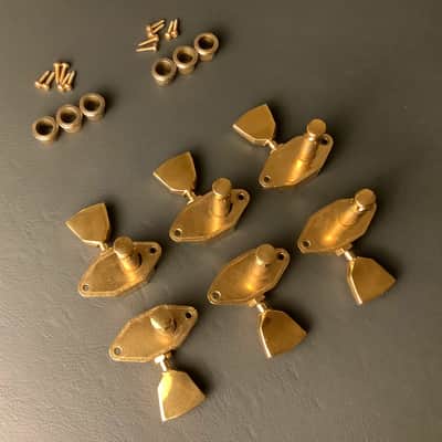 Gibson 1970 Kluson Sealfast Tuners L-5CES Super 400 Byrdland L-5 L5CES 1970s - Gold image 7