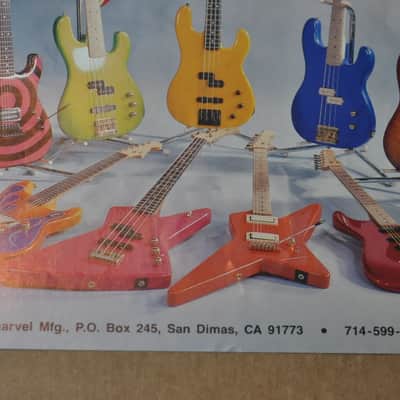 Charvel  San Dimas vintage catalog booklet brochure. 1970's? Excellent. image 3