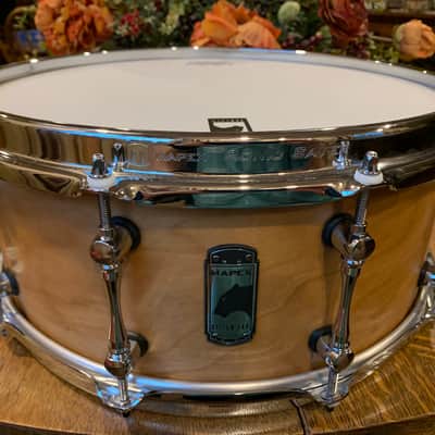 Mapex Black Panther Design Lab 6 x 14 Cherry Bomb Snare 2020 Natural Satin image 1