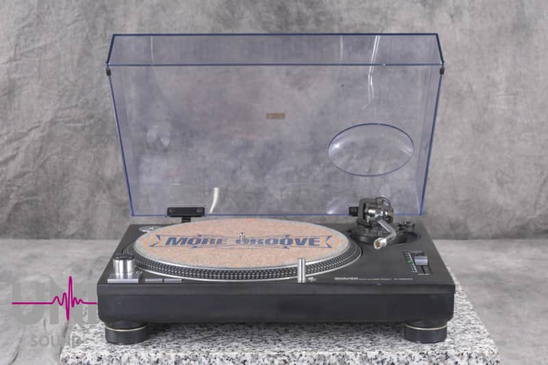 Technics SL-1200MK3 Black Direct Drive DJ Turntable in Good Condition image 1