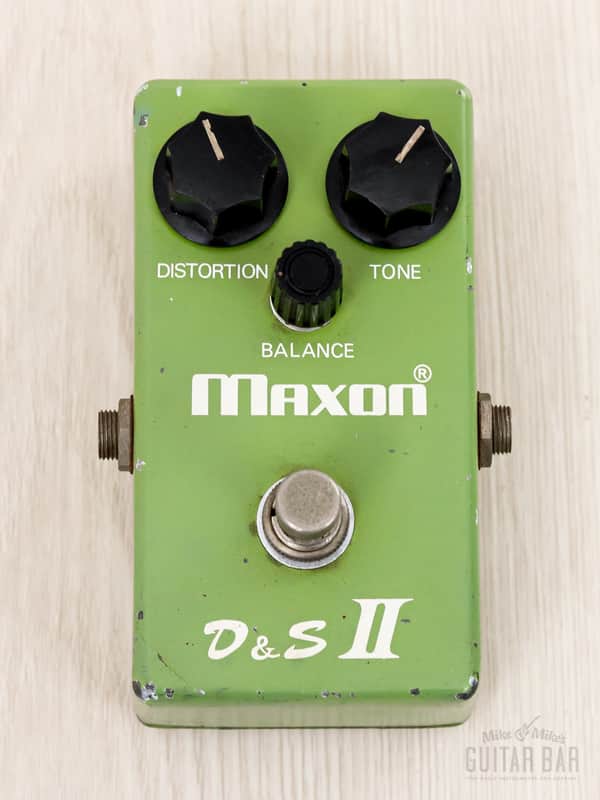 1970s Maxon D&S II Distortion Sustainer Vintage Overdrive Guitar Effects Pedal image 1