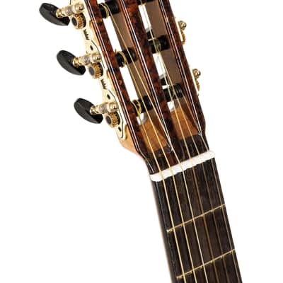 Turkowiak Classical Guitar NEW MODEL Opus Virtuoso Double-Top #659 Spruce Redwood / Black Walnut image 2