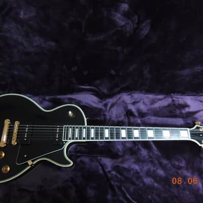 Edwards  E-LP-130CD/P "1954" Black Beauty with Case. WCR P90's! image 19