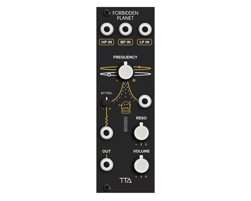Tiptop Audio Forbidden Planet Analog Filter - Black image 1