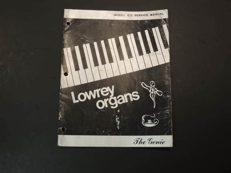 Lowrey Model ICG Service Manual