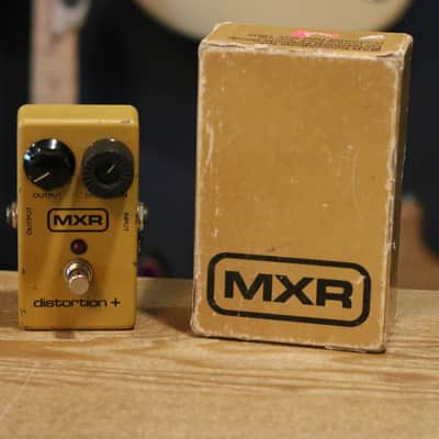 MXR MX-104 Block Distortion + 1975 - 1984 - Yellow With BOX! image 1