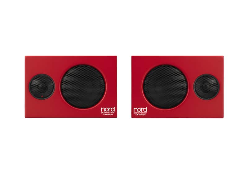 Nord Piano Monitors V2 for Nord Keyboards Red - Pair image 1