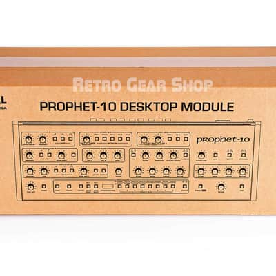 Sequential Prophet 10 Reissue Desktop Module Polyphonic Analog Synthesizer Synth Mint Open-Box image 8