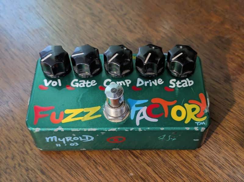 Zvex Fuzz Factory 2003 Myrold painted image 1