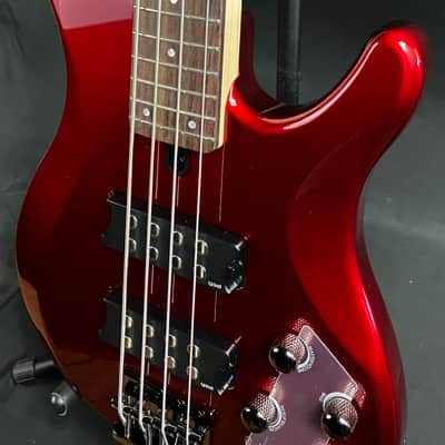 Yamaha TRBX304CAR 4-String Electric Bass Guitar Candy Apple Red image 7