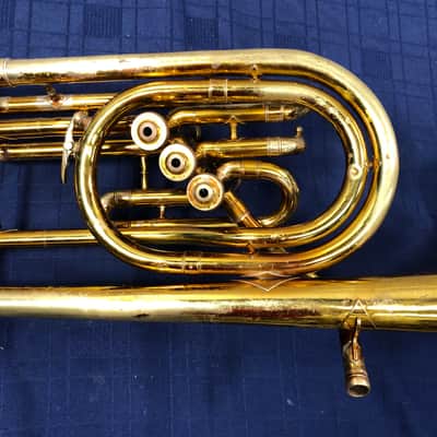 Vintage King H.N. White Cleveland Bb Trombonium Valve Trombone with Original Case image 11