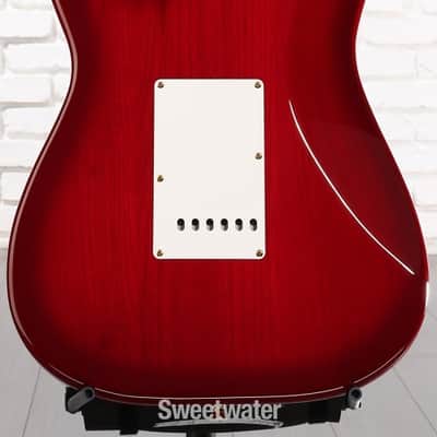 Fender Richie Kotzen Stratocaster Electric Guitar - Transparent Red Burst (StratRKTRBd1) image 6