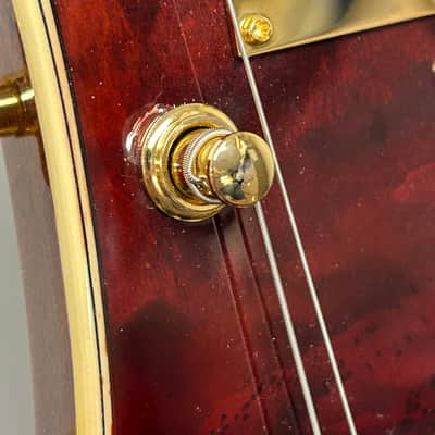 Gretsch G6134TGQM-59 Limited Edition Semi Hollowbody Quilt Classic Penguin with Bigsby - Forge Glow image 5