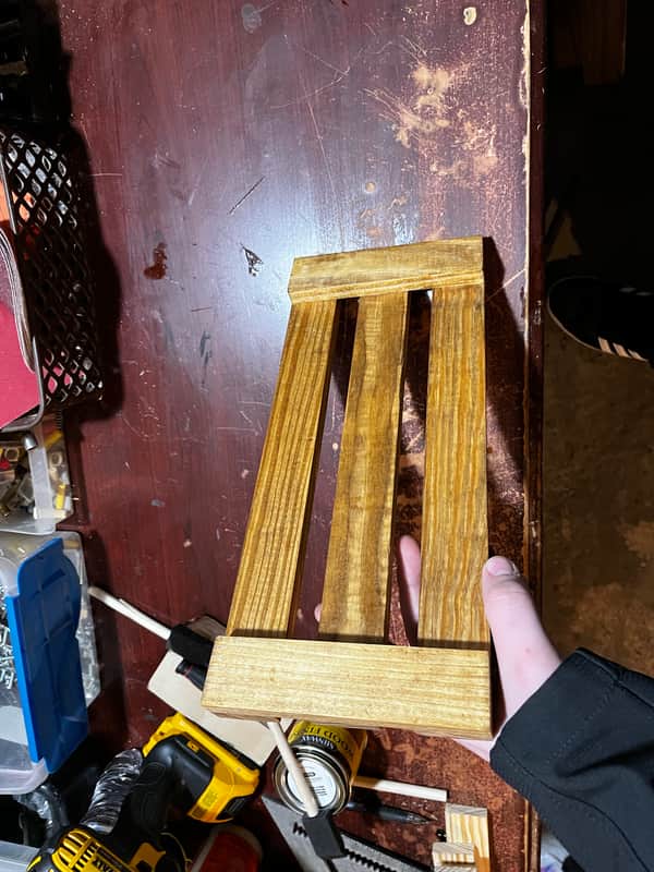 small wood pedalboard image 1