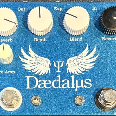 NUMBER #006!! Coppersound Pedals Daedalus Dual Reverb with Expression 2016 - Present - Blue image 1