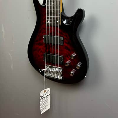 Schecter C-5 Plus 2022 - See Through Cherry Burst image 3