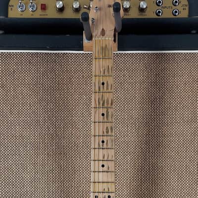2022 Bluesman Vintage '50s Sedan Heavy Relic Iconic Look No Fret Wear (129) image 4